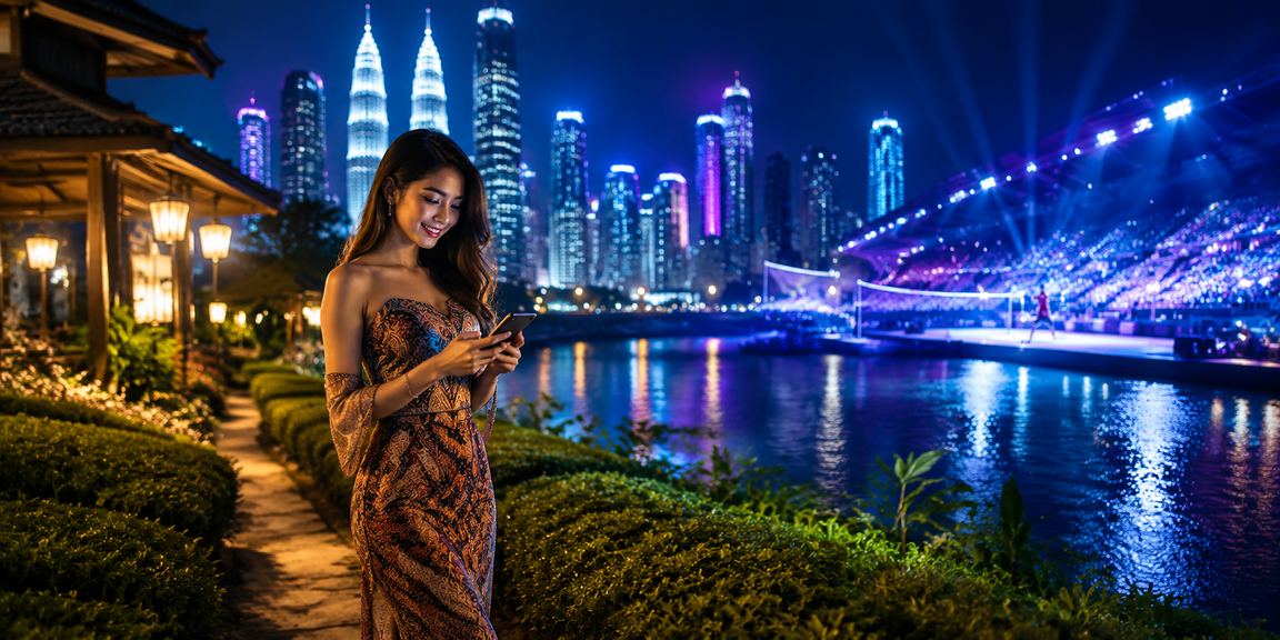 Pengalaman kasino mudah alih Kuala Lumpur dengan motif batik tradisional Malaysia