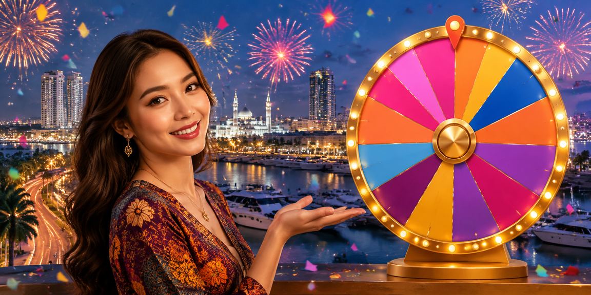 Cabutan bertuah dan hadiah jackpot besar gaya Melayu di Kuantan Malaysia