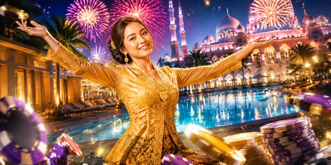 Aplikasi kasino 802 di Putrajaya dengan pakaian kebaya tradisional Malaysia yang elegan